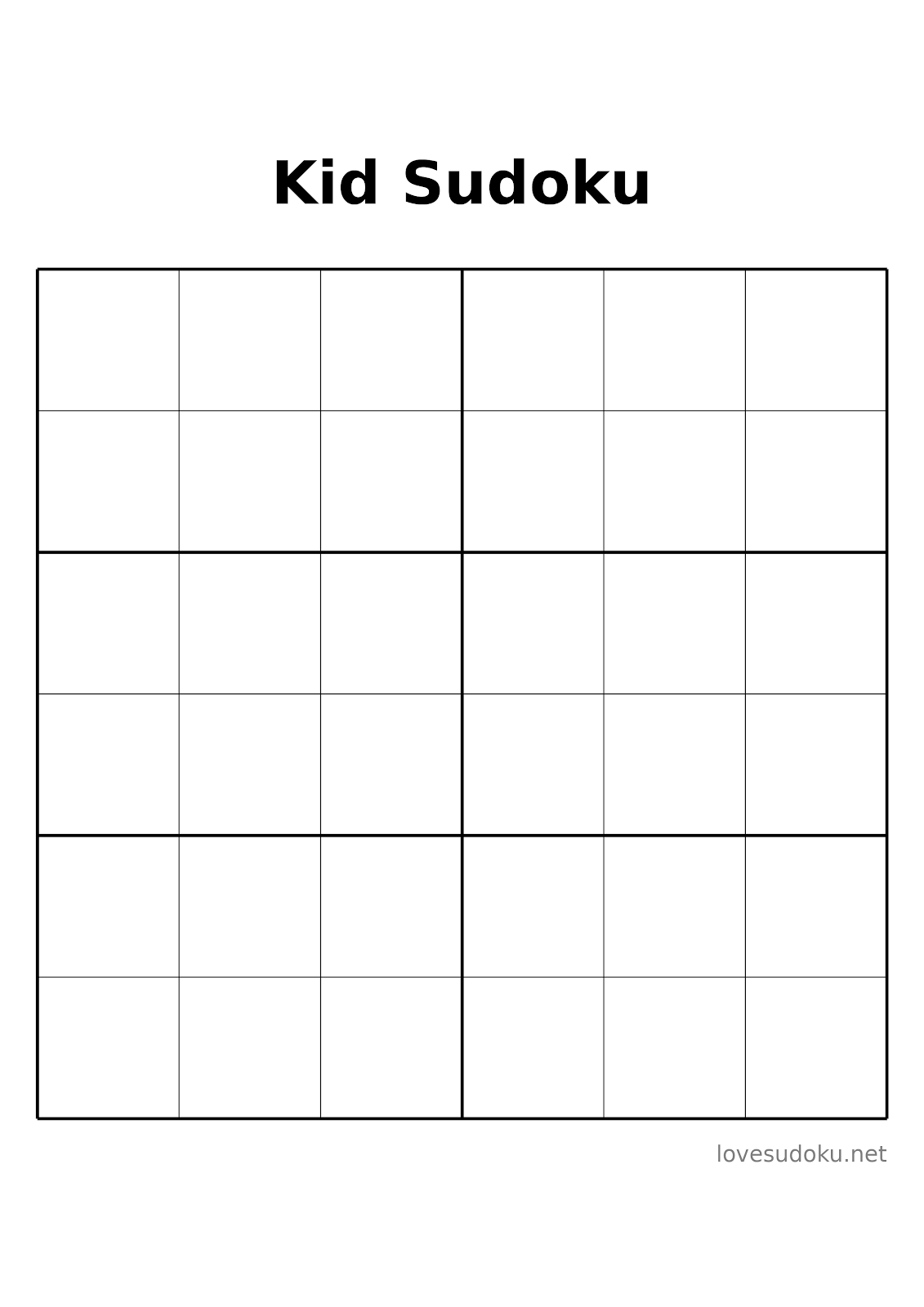 print sudoku grid